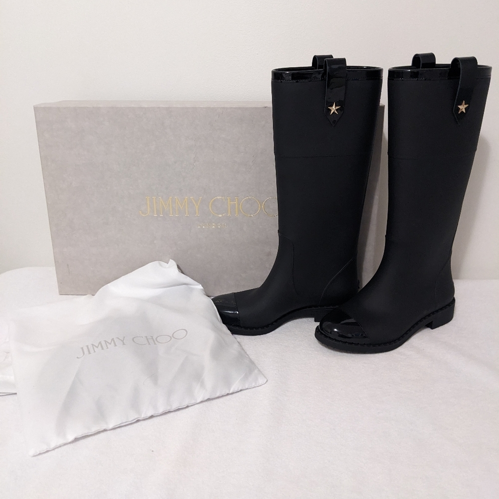BNWT Jimmy Choo Rubber Boots